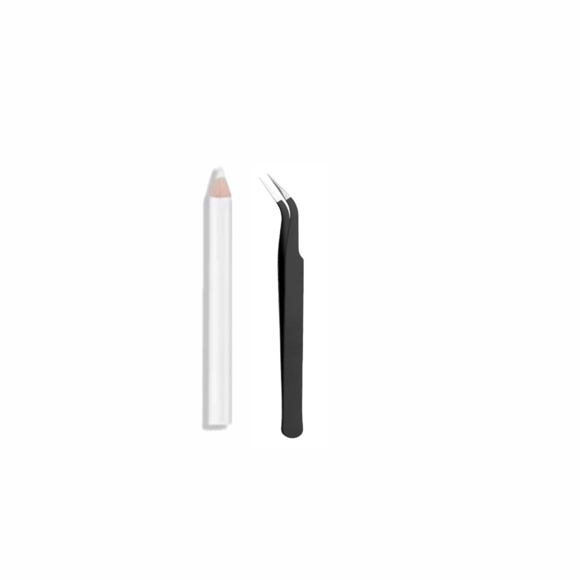 Tweezers and wax pen set for bedazzling