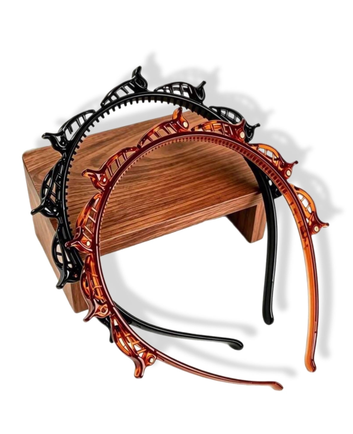 headband with mini hairclips