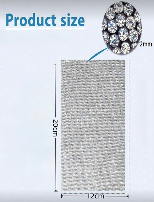Bedazzling sheet -
