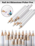 White picker pencil for bedazzling (Set of 2 white pencils)