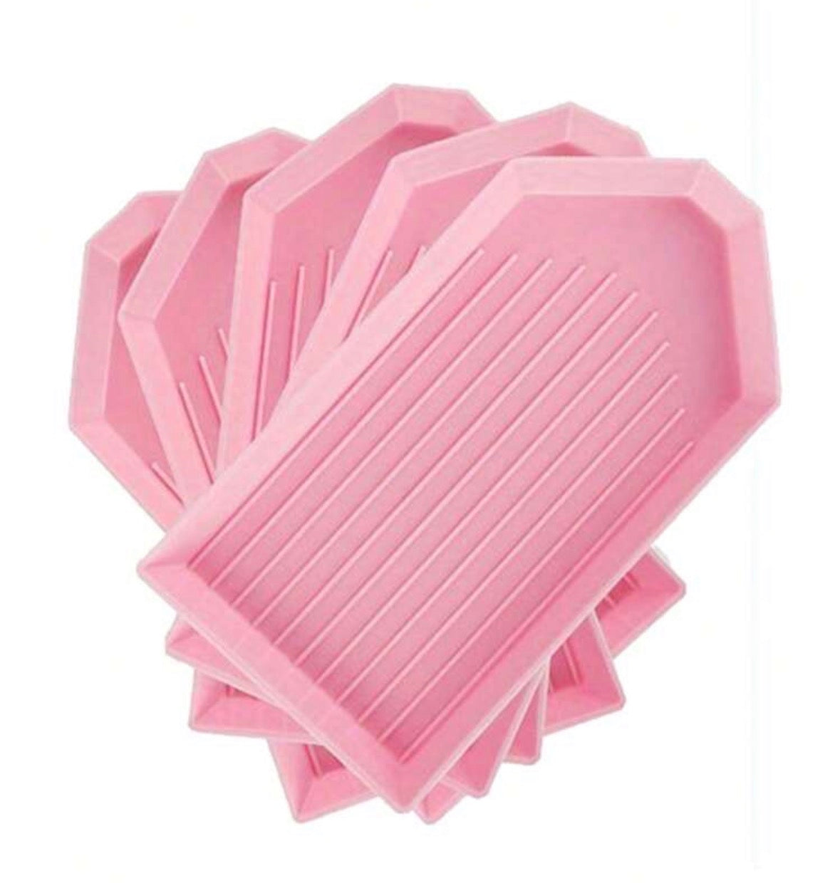 Pink tray for bedazzling gems - 1 Tray