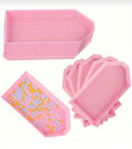 Pink tray for bedazzling gems - 1 Tray
