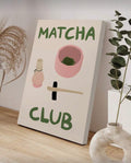 Matcha Club - Painting on Canvas to bedazzle