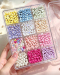 heart charms - 12 colors