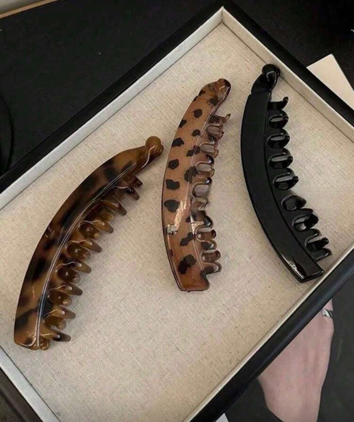 Banana claw clips - 1 hairclip
