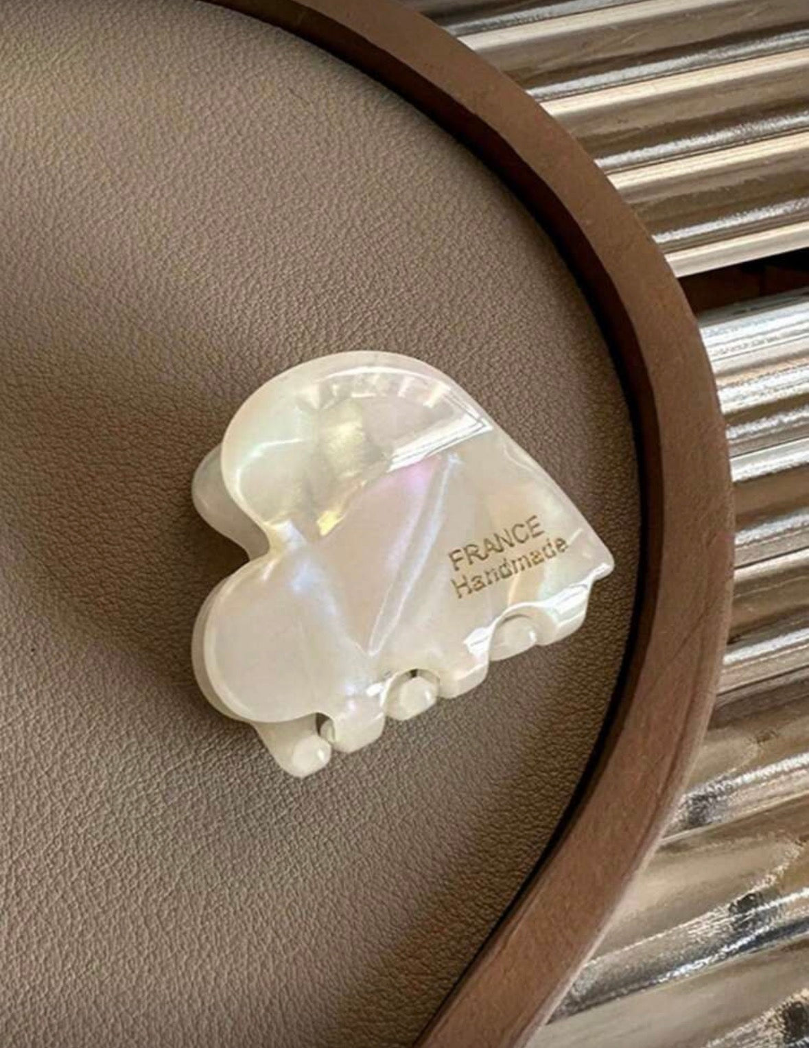 Mini heart hairclips