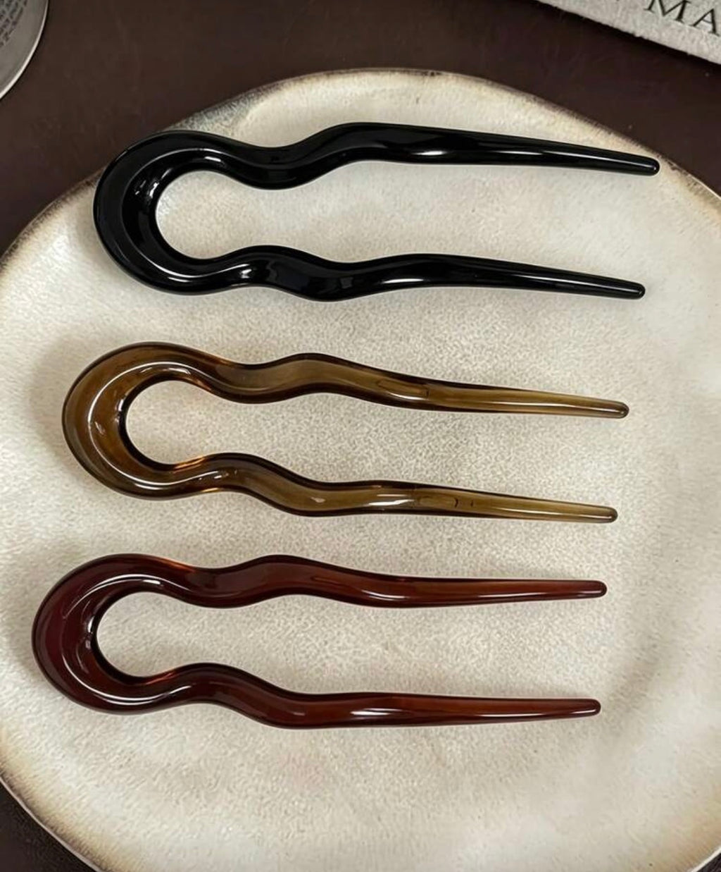 French hair pin